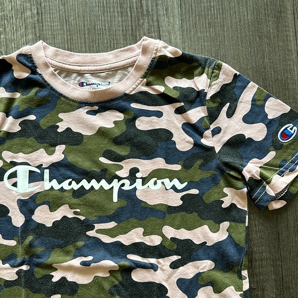 CHAMPION| boys camo t-shirt - Picture 2 of 4